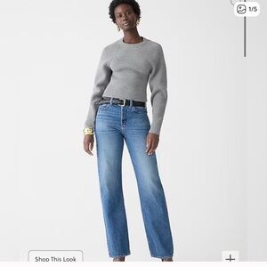 J. Crew Blue Straight Leg Jeans